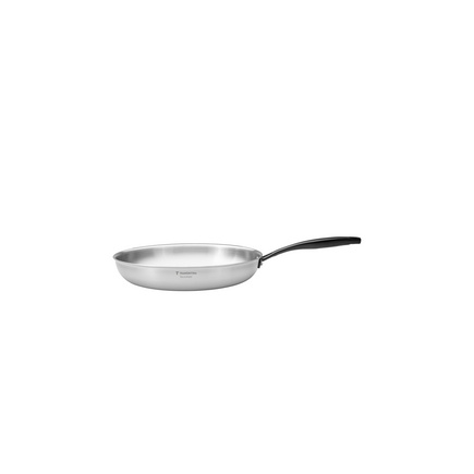 Frigideira Tramontina Grano Black em Aço Inox Corpo Triplo com Cabo 20 cm 1,2 L