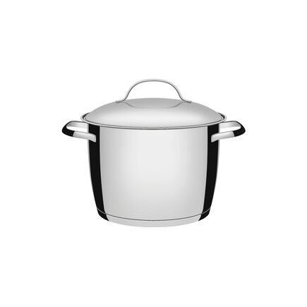 Caldeirão Tramontina Allegra em Aço Inox com Fundo Triplo 20 cm 4,4 L