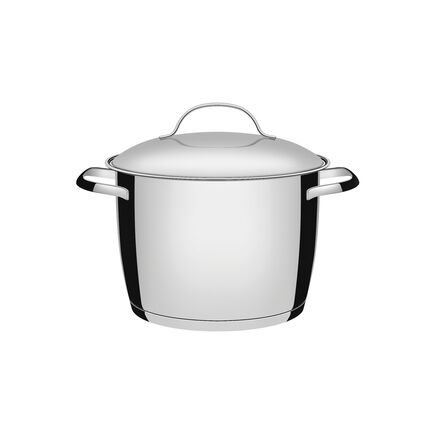 Caldeirão Tramontina Allegra em Aço Inox com Fundo Triplo 22 cm 5,6 L