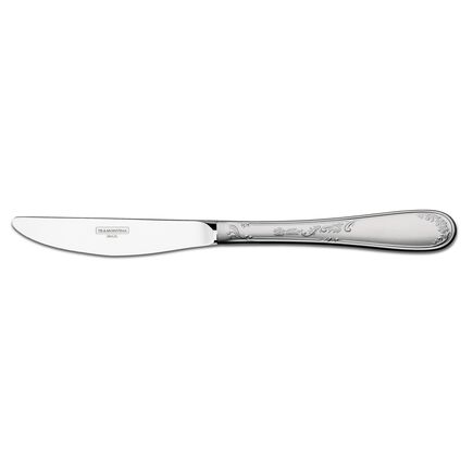 Faca de Mesa Tramontina Renascença em Aço Inox com Acabamento Brilho e Fosco