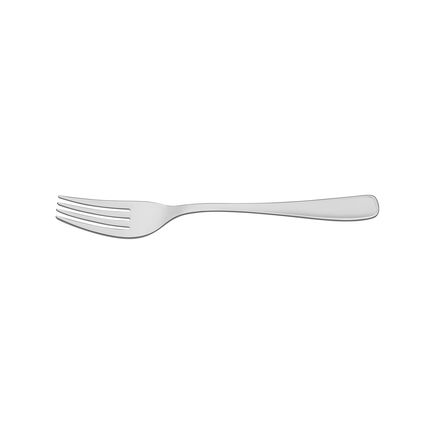 Garfo de Mesa Tramontina Continental em Aço Inox com Acabamento Brilho e Fosco