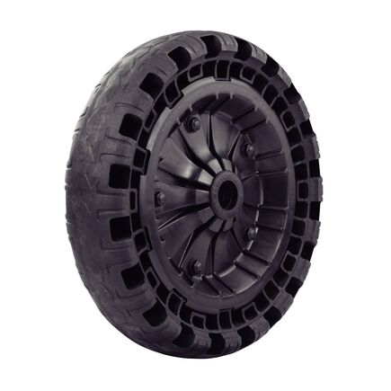 Pneu Maciço Ø 320 x 75 mm Tramontina com Roda Plástica Universal para Carrinho de Mão