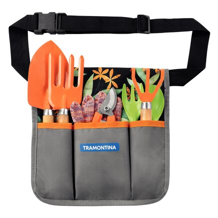 Conjunto para Jardinagem Tramontina com Cinto 8 Peças
