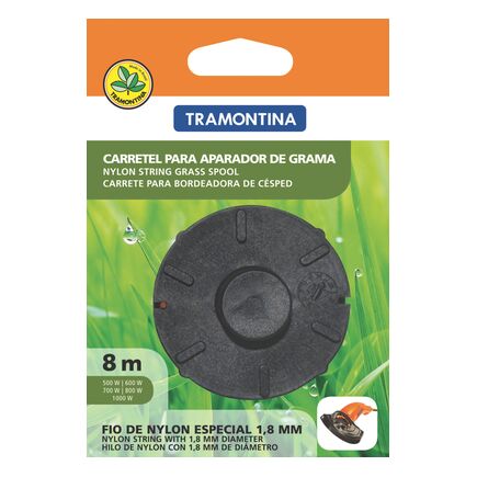 Carretel 1 Fio de Nylon 1,8 mm Tramontina para Aparador de Grama com 8 m de Comprimento
