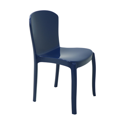 Cadeira Tramontina Summa Marina Eco em Polipropileno Oceano +Clean Azul Yale