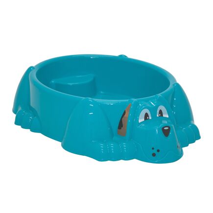 Piscina Infantil Tramontina Aquadog em Polipropileno com Assento Azul