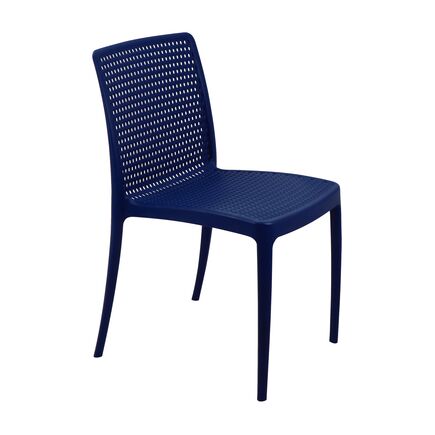 Cadeira Tramontina Summa Isabelle Eco em Polipropileno Oceano +Clean Azul Yale