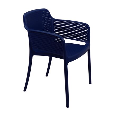 Cadeira Tramontina Summa Gabriela Eco em Polipropileno Oceano +Clean Azul Yale