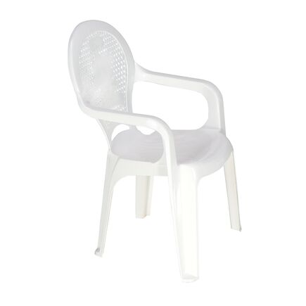 Cadeira Infantil Tramontina Catty em Polipropileno Estampado Branco