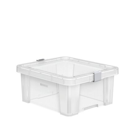 Caixa Organizadora Tramontina Office em Polipropileno Transparente 17 L