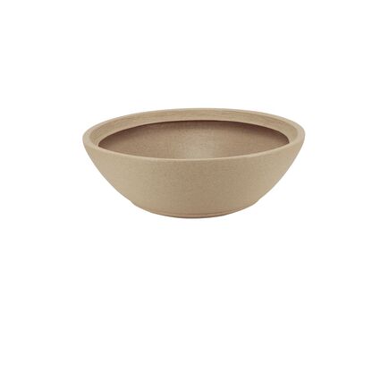 Vaso Tramontina Indi em Polietileno Granito Areia 22 cm