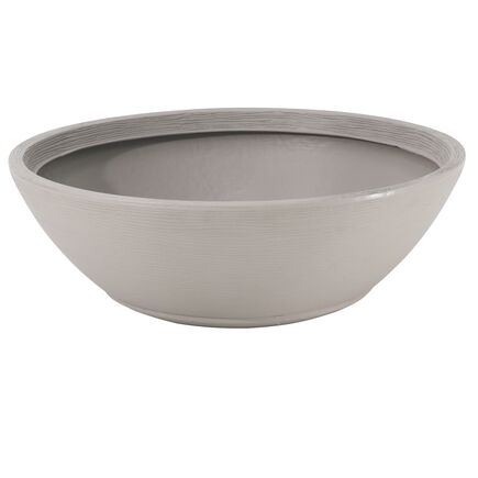Vaso Tramontina Indi em Polietileno Concreto 22 cm