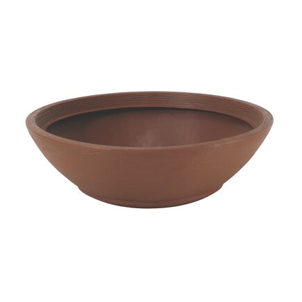 Vaso Tramontina Indi em Polietileno Marrom 17 cm