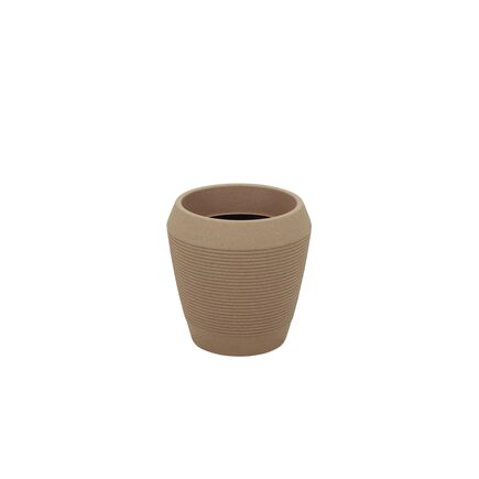 Vaso Tramontina Egípcio em Polietileno Granito Areia 29 cm