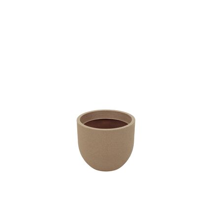 Vaso Tramontina Laos em Polietileno Granito Areia 28cm