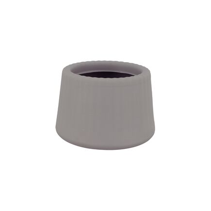 Vaso Tramontina Lótus em Polietileno Concreto 8,5 cm