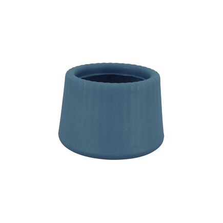 Vaso Tramontina Lótus em Polietileno Azul Turquesa 8,5 cm