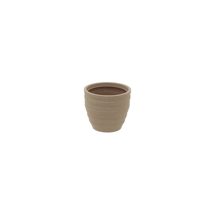 Vaso Tramontina Inca em Polietileno Areia 15,5 cm