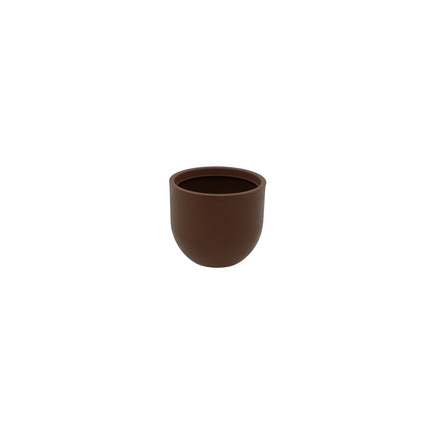 Vaso Tramontina Laos em Polietileno Terracota 15,5 cm