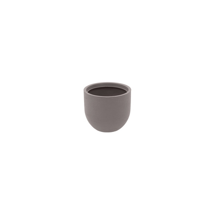 Vaso Tramontina Laos em Polietileno Concreto 15,5 cm