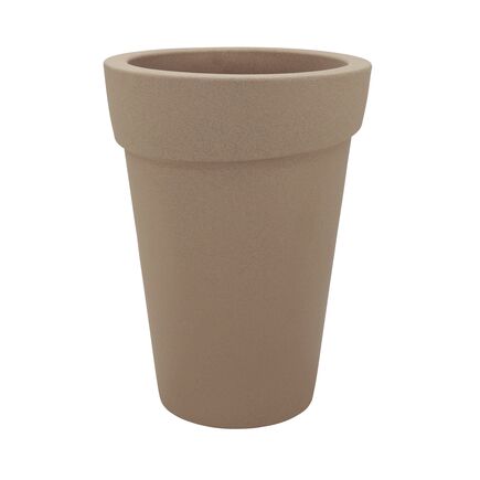 Vaso Tramontina Gipsy em Polietileno Granito Areia 90 cm