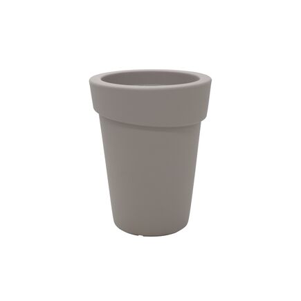 Vaso Tramontina Gipsy em Polietileno Concreto 70 cm