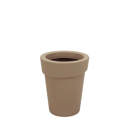 Vaso Tramontina Gipsy em Polietileno Granito Areia 55 cm