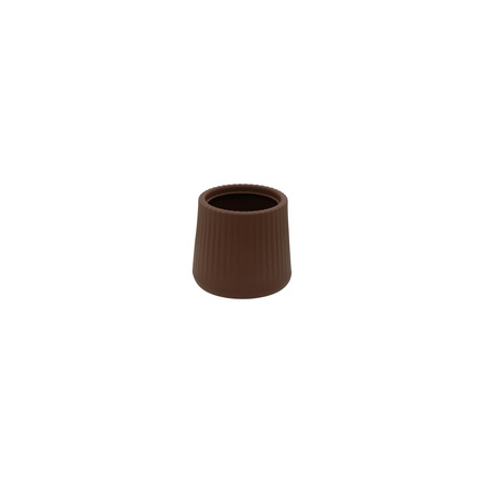 Vaso Tramontina Lótus em Polietileno Terracota 15,5 cm