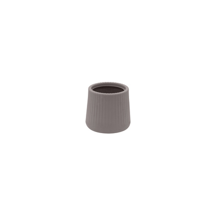 Vaso Tramontina Lótus em Polietileno Concreto 15,5 cm