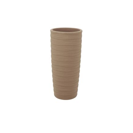 Vaso Tramontina Grego em Polietileno Granito Areia 80 cm