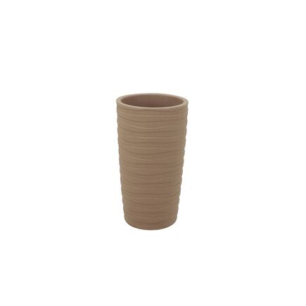 Vaso Tramontina Grego em Polietileno Granito Areia 65 cm