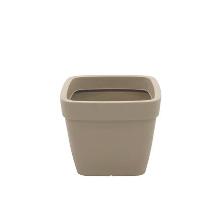 Vaso Tramontina Romano em Polietileno Granito Areia 45 cm