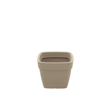 Vaso Tramontina Romano em Polietileno Granito Areia 32 cm