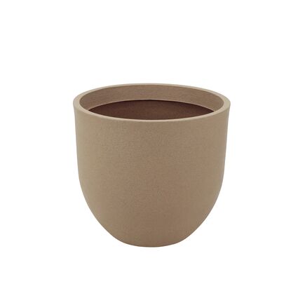 Vaso Tramontina Laos em Polietileno Granito Areia 54 cm