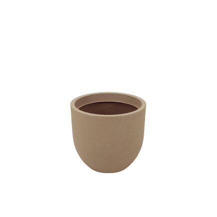 Vaso Tramontina Laos em Polietileno Granito Areia 38cm