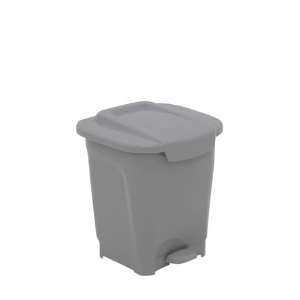 Lixeira Tramontina T-Force em Polipropileno Cinza 15 L