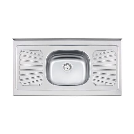 Pia de Apoio Tramontina New Raggi 40 em Aço Inox 105x52 cm
