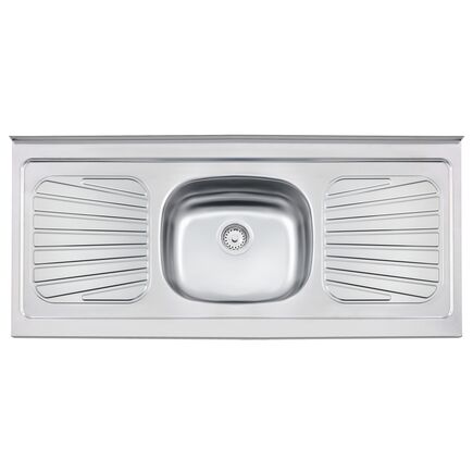 Pia de Apoio Tramontina New Raggi 40 em Aço Inox 120x52 cm