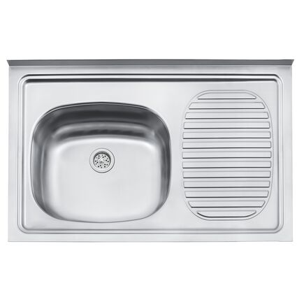 Pia de Apoio Tramontina Filo 40 FX EX em Aço Inox 80x50 cm