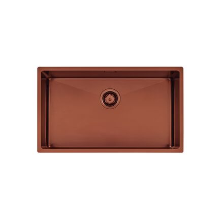 Cuba Tramontina Design Collection Quadrum em Aço Inox com Revestimento PVD Rose 70x40 cm
