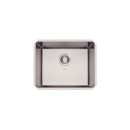 Cuba de embutir Tramontina Design Collection Quadrum Undermount em Aço Inox com Acabamento Acetinado 50 U 50X40 cm