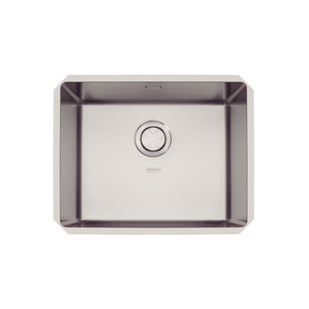 Cuba de embutir Tramontina Design Collection Quadrum Undermount em Aço Inox com Acabamento Acetinado 50 U 50X40cm