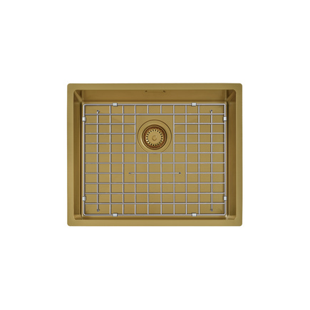 Cuba Tramontina Quadrum 50 Light Gold em Aço Inox com PVD