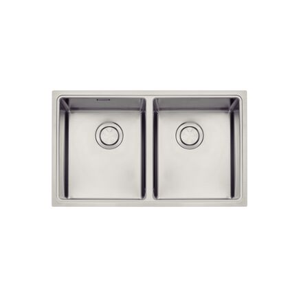 Cuba Tramontina Design Collection Quadrum 2C 34 em Aço Inox com Acabamento Acetinado