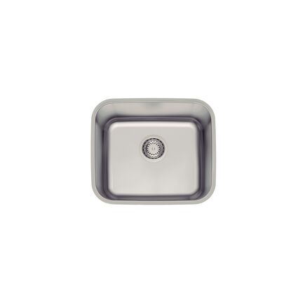 Cuba de Embutir Tramontina Dora 40 BL R6 em Aço Inox escovado com Válvula 4 1/2''' 40x34 cm