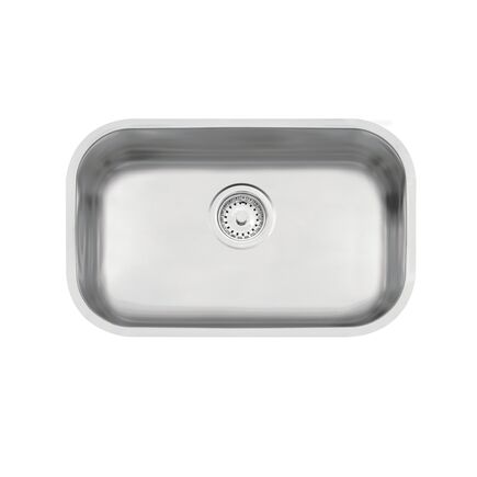 Cuba de embutir Tramontina Lavínia 47 BL em aço inox escovado 47x30 cm
