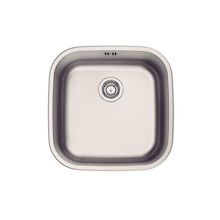 Cuba de Embutir ou Sobrepor Tramontina Aria Maxi 40 BS em Aço Inox Escovado 40x40 cm