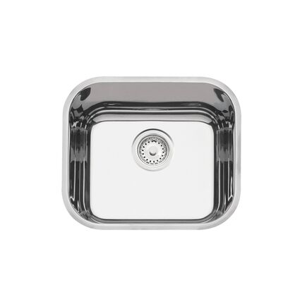 Cuba de Embutir Tramontina Lavínia 40 BL em Aço Inox Polido 40x34 cm
