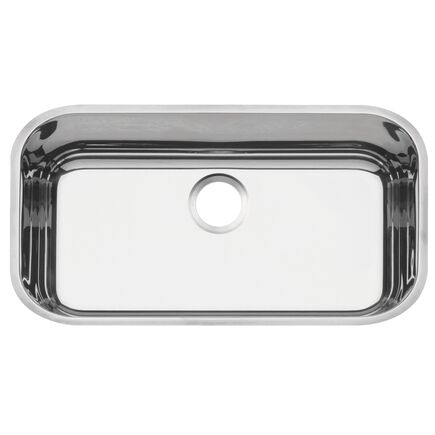 Cuba de embutir Tramontina Lavínia 56 BL em aço inox polido 56x34 cm