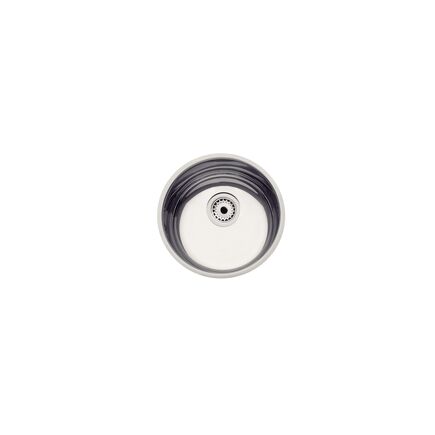 Cuba de embutir Tramontina Basic 30 BL em Aço Inox Natural Ø 30cm